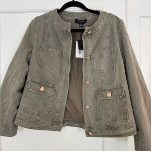 Current Air Khaki Utility Jacket